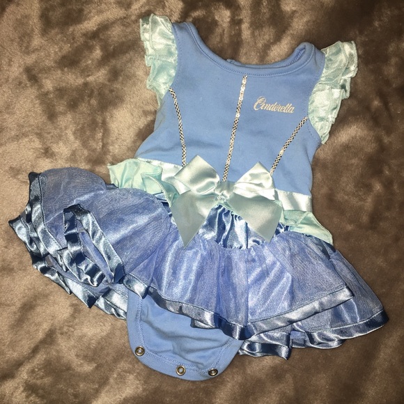 cinderella costume bodysuit for baby